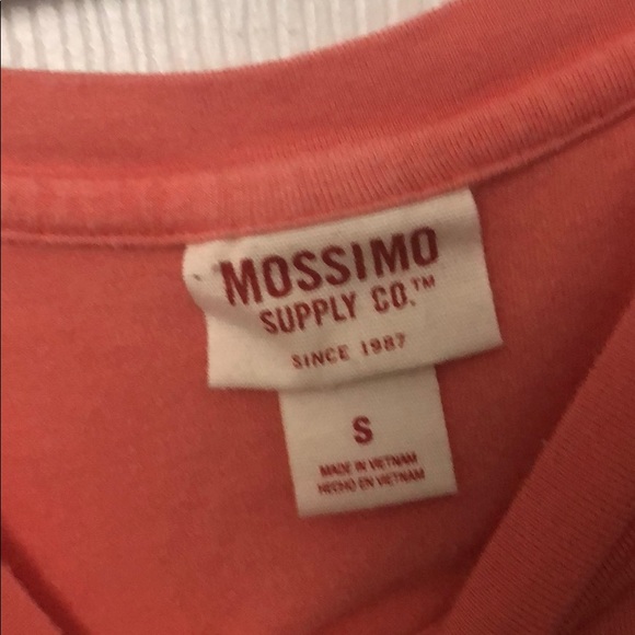 coral mossimo tee from target - Picture 2 of 3